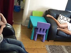 hotwife Бретан получава bbc обирани