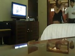 Любителски момиче с големи зърната получава путка космати лепкава